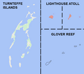 Range map of Anolis allisoni